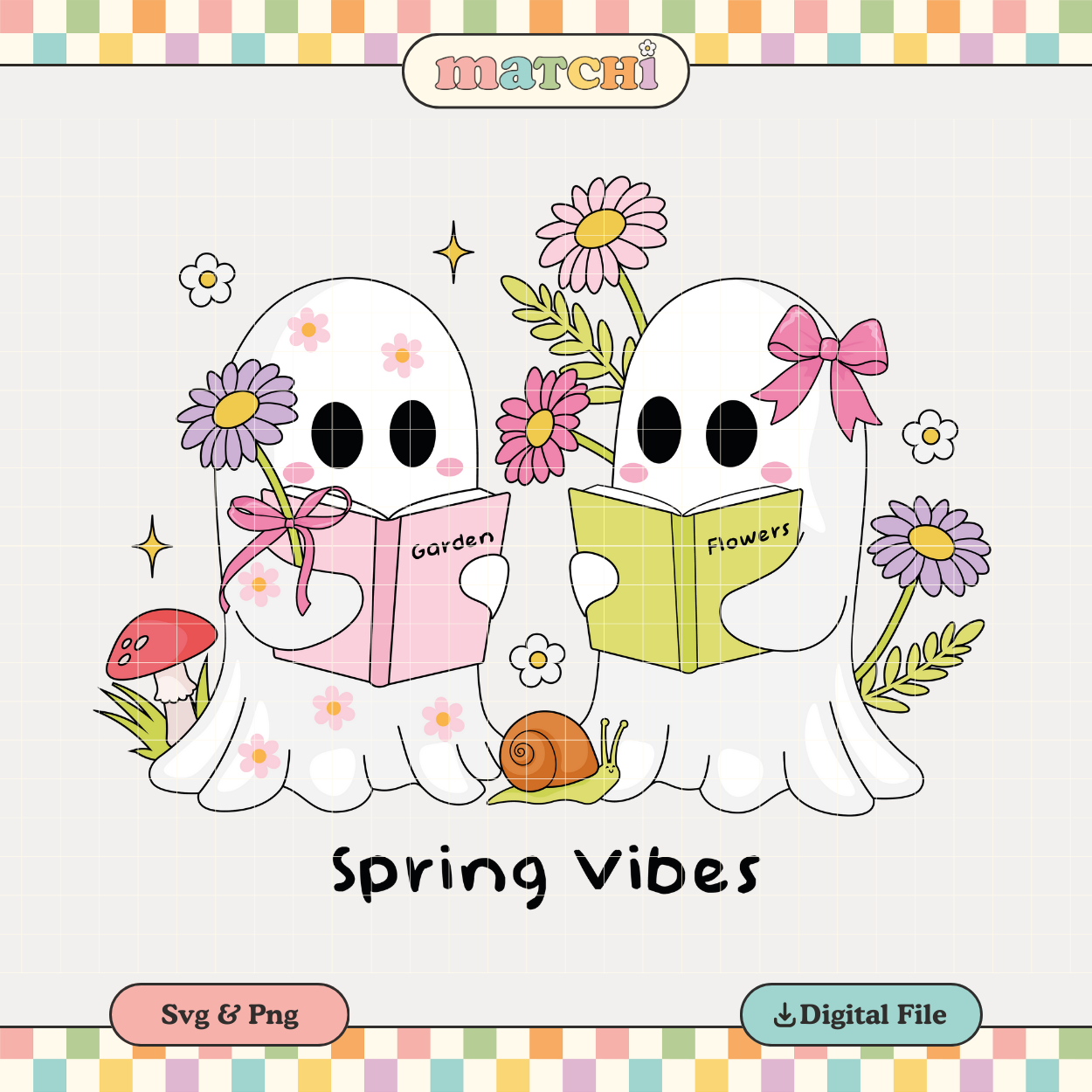 Spring Vibes | Spring PNG & SVG