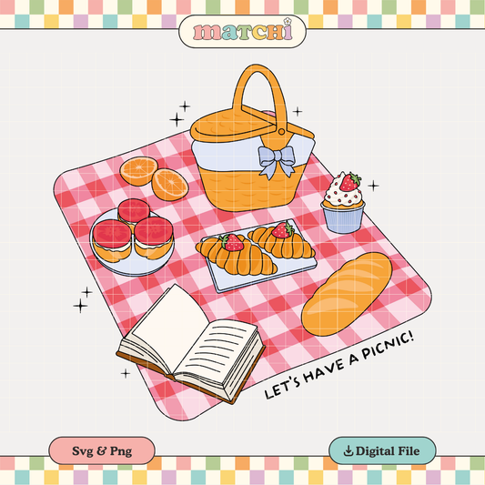 Let's Have a Picnic | Summer PNG & SVG