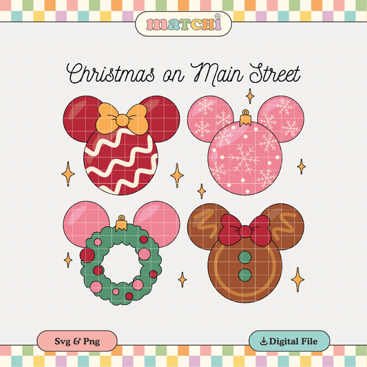 Christmas on Main Street | Magical Christmas PNG & SVG