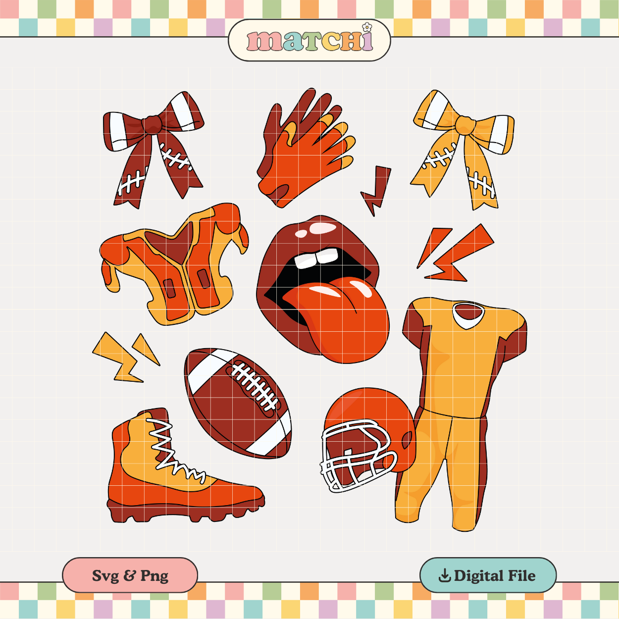 Football Game Day | Sports PNG & SVG