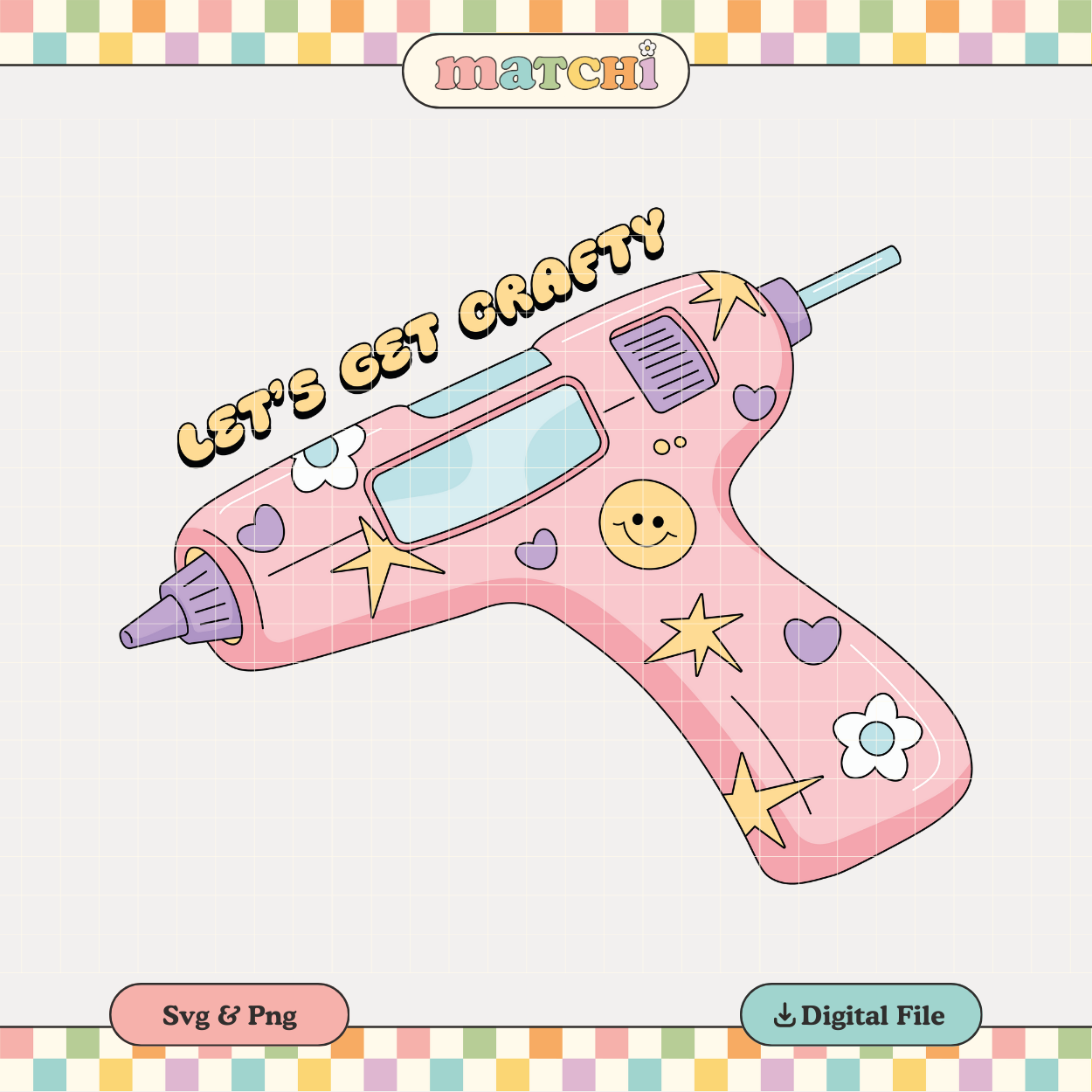 Let's Get Crafty | Cratfing PNG & SVG