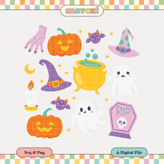Spooky Things | Halloween PNG & SVG