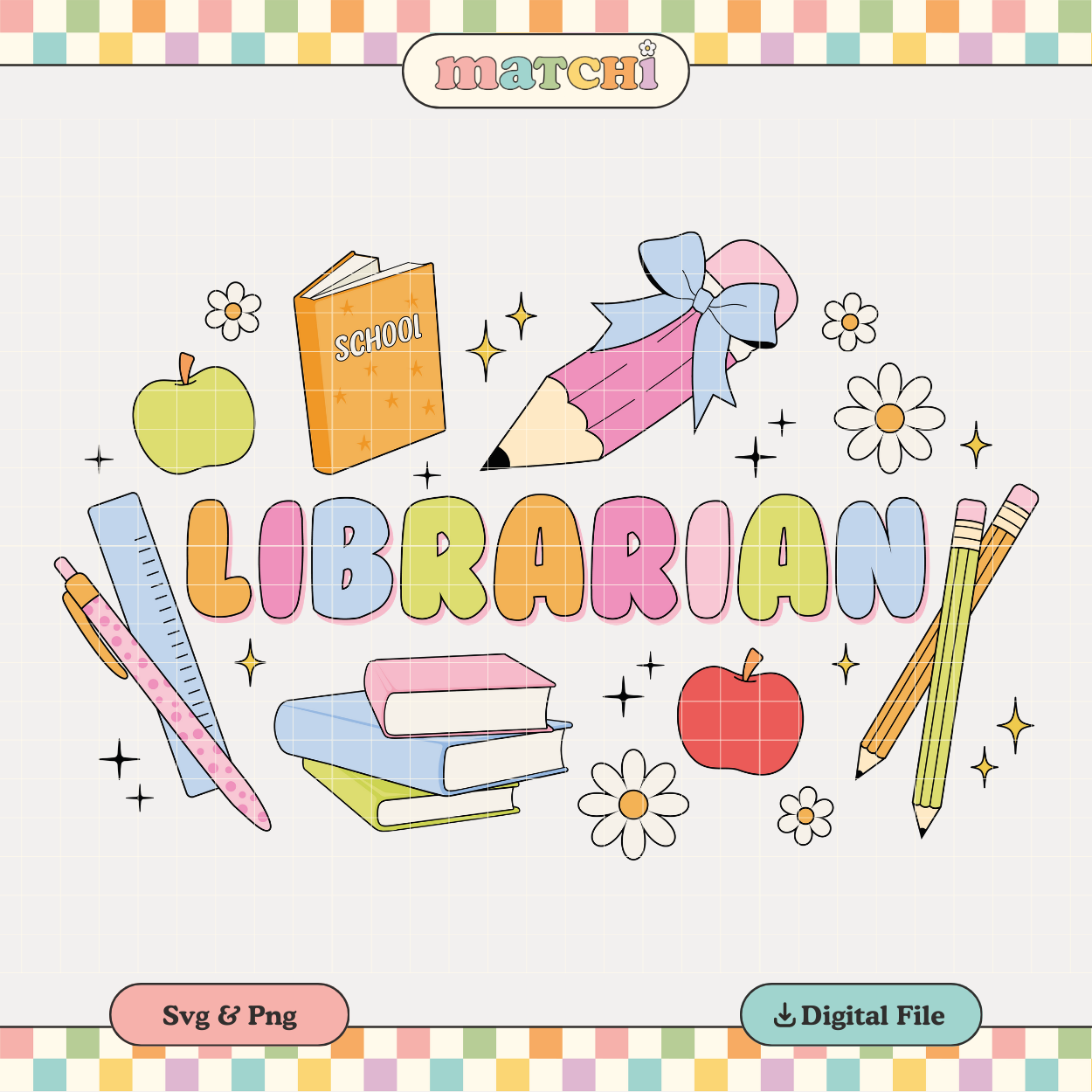 Librarian | School Staff PNG & SVG