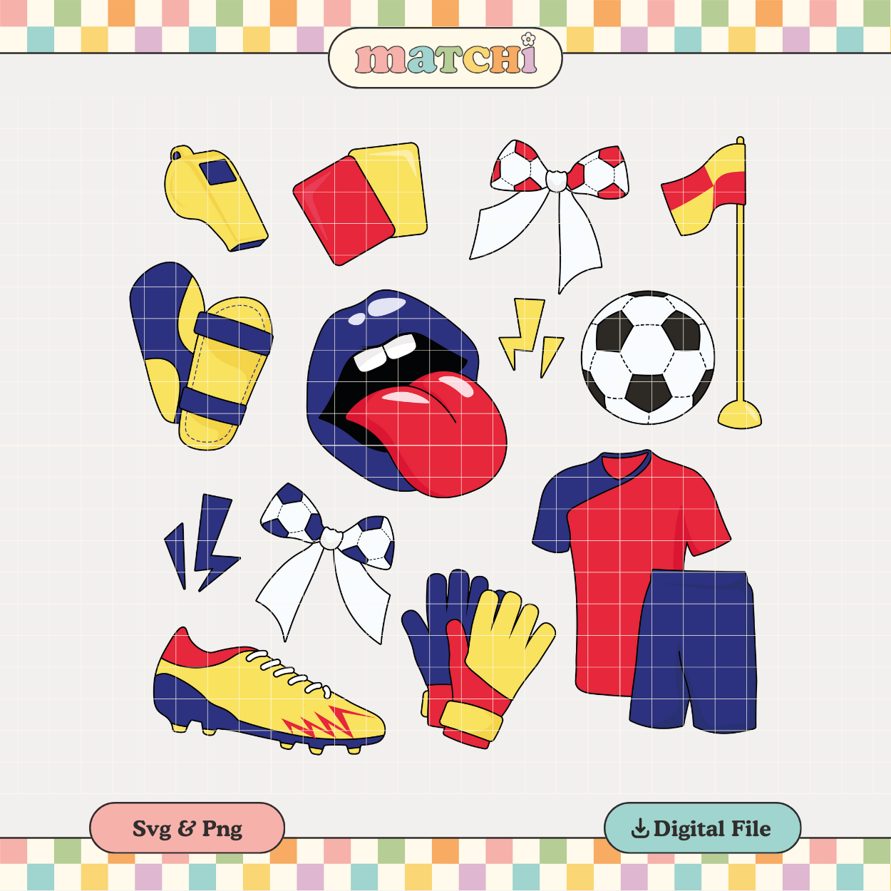 Soccer Game Day | Sports PNG & SVG