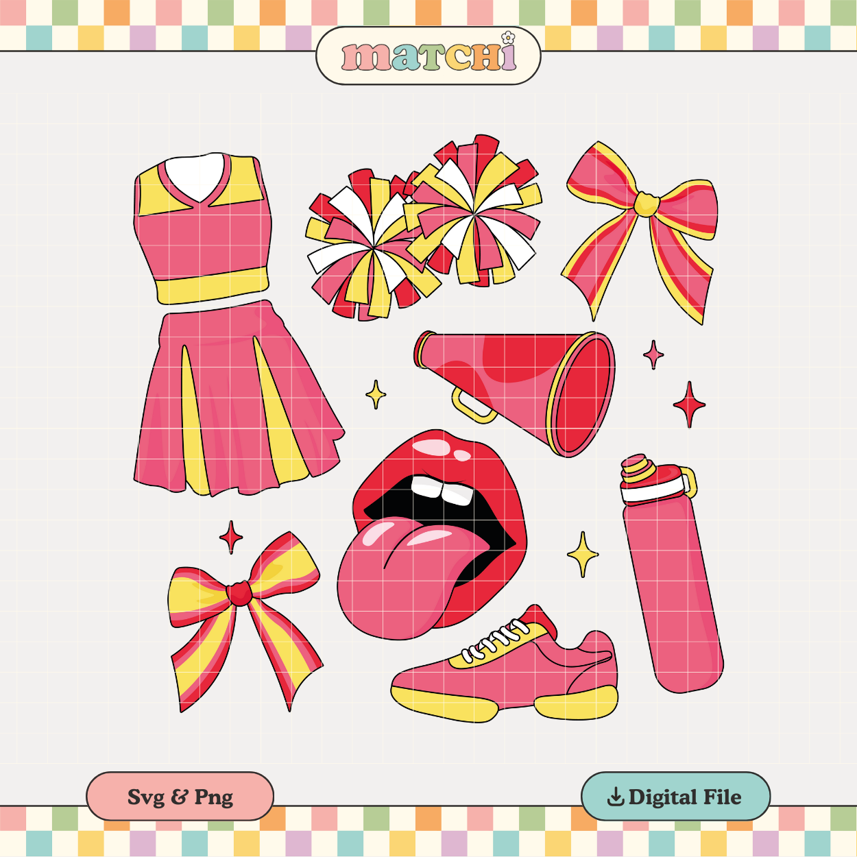 Cheerleader | Cheer Things PNG & SVG
