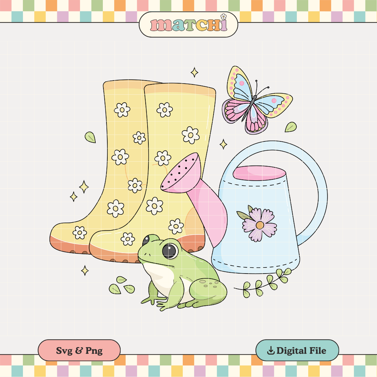 Spring Vibes | Spring design PNG & SVG