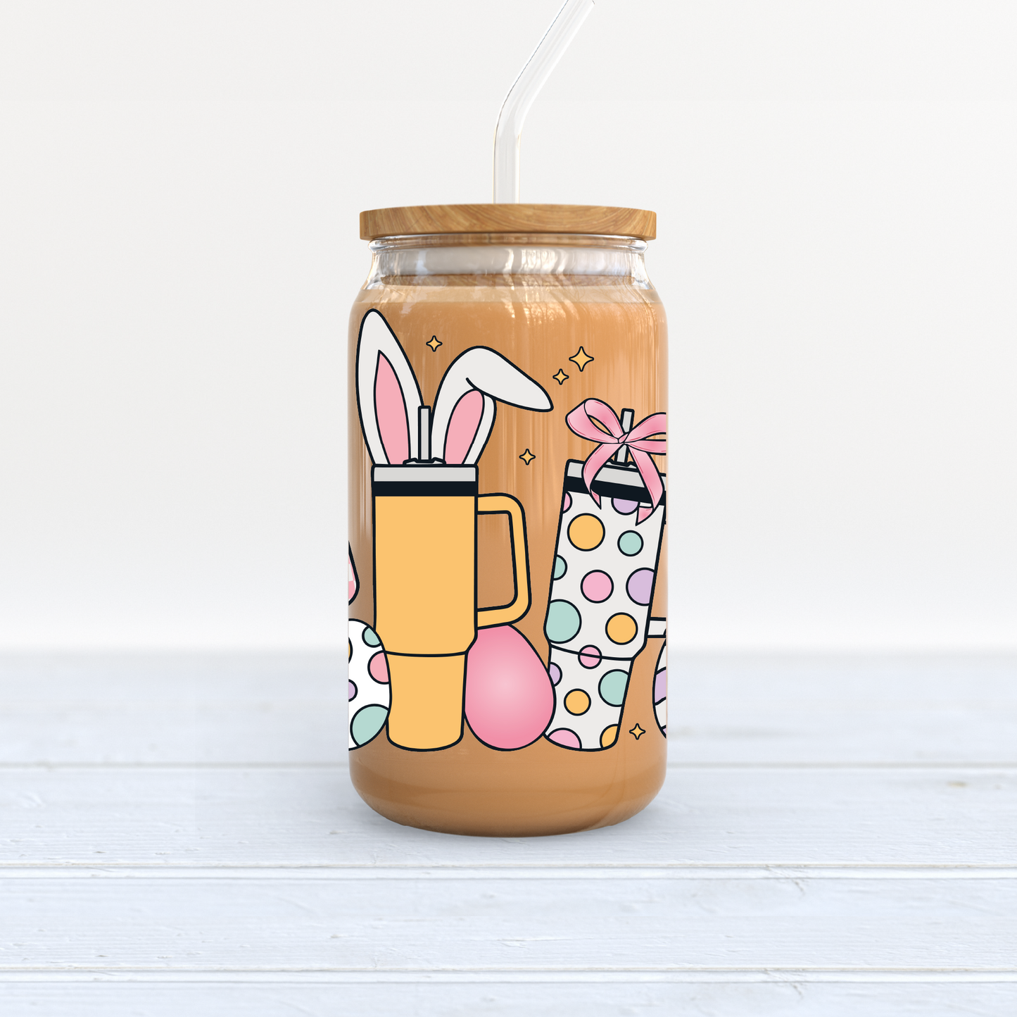 Easter Obsessive Cup Disorder PNG SVG | Stanley Cup Sublimation | Easter T shirt Design