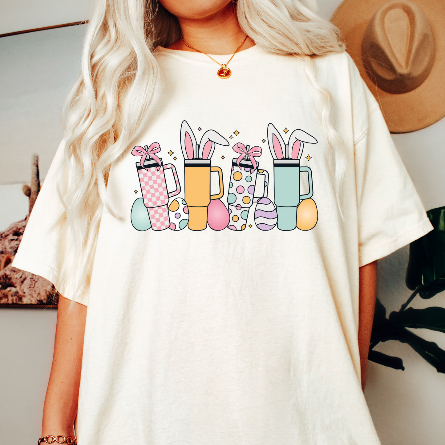 Easter Obsessive Cup Disorder PNG SVG | Stanley Cup Sublimation | Easter T shirt Design