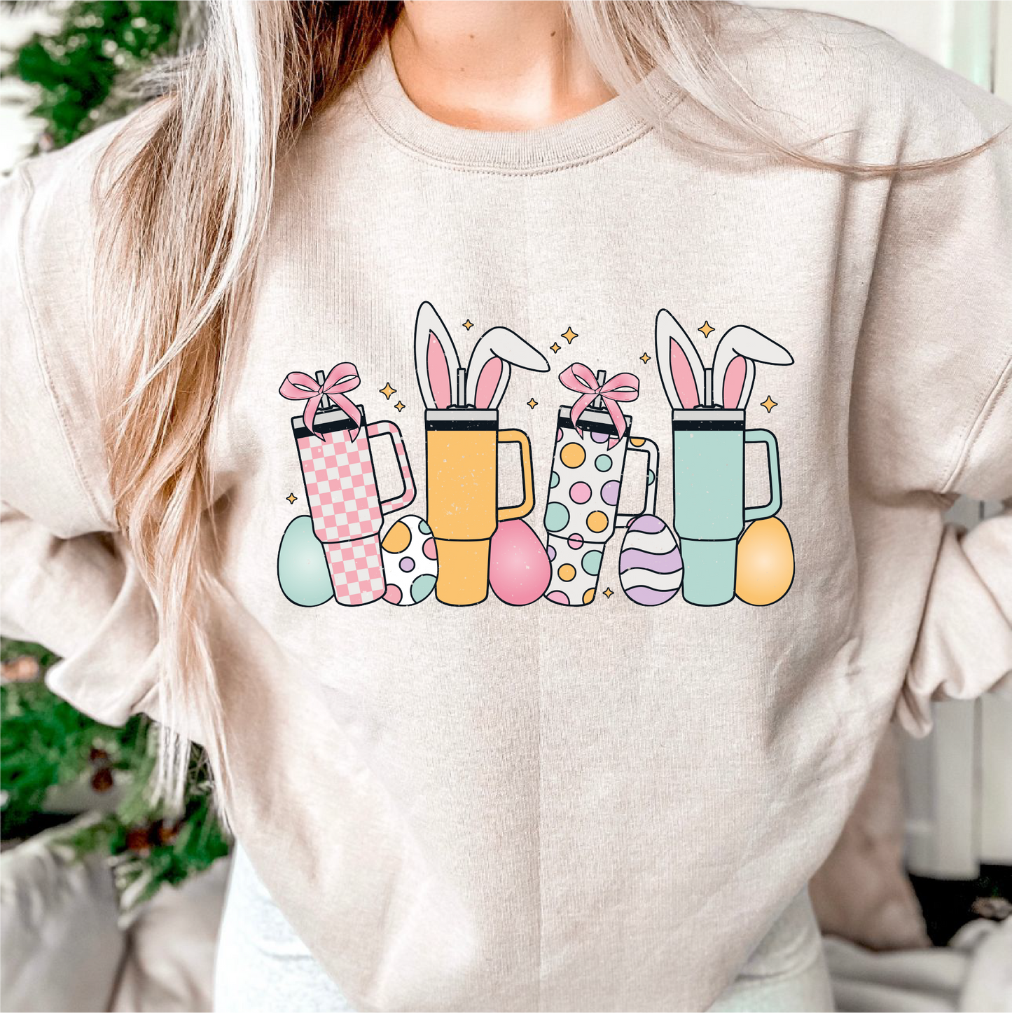 Easter Obsessive Cup Disorder PNG SVG | Stanley Cup Sublimation | Easter T shirt Design