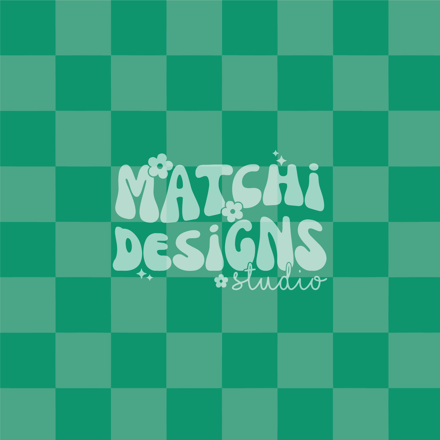 St. Patricks Green Checkerboard Seamless Pattern, Repeat Pattern for Fabric Sublimation