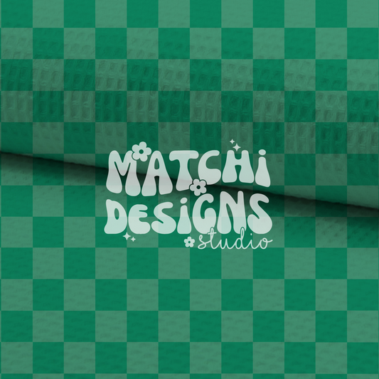 St. Patricks Green Checkerboard Seamless Pattern, Repeat Pattern for Fabric Sublimation