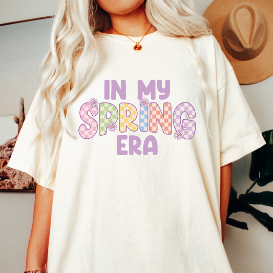 In My Spring Era PNG SVG | Preppy Spring Sublimation | Pastel Spring T shirt Design