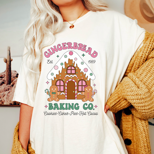 Gingerbread Baking Co PNG SVG | Christmas Cookies Sublimation | Tshirt Design