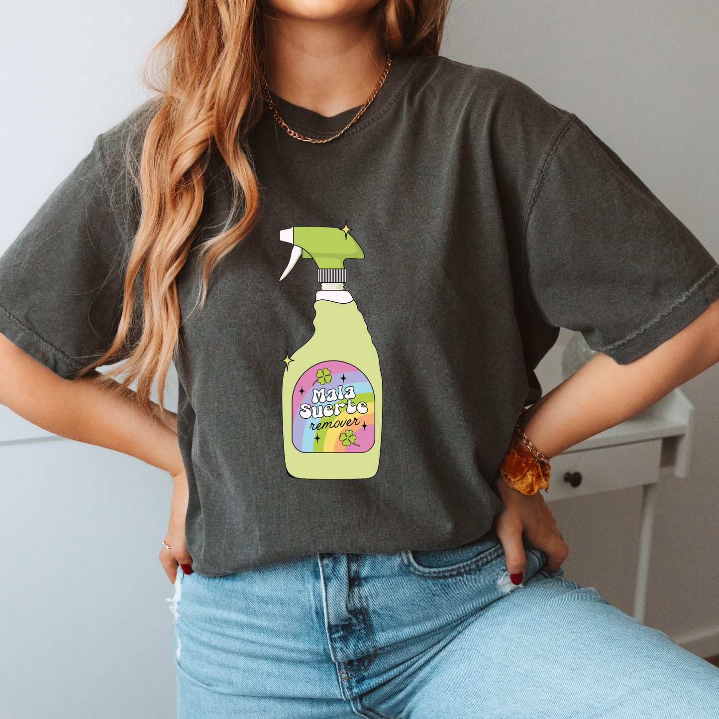 Mala Suerte Remover PNG SVG | Spanish Hispanic Sublimation | Latina Tshirt Design