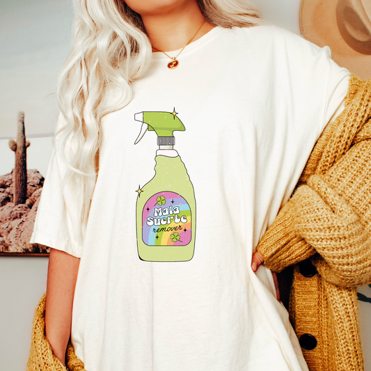Mala Suerte Remover PNG SVG | Spanish Hispanic Sublimation | Latina Tshirt Design