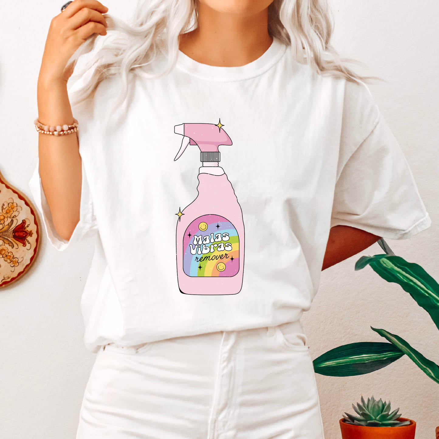 Malas Vibras Remover PNG SVG | Spanish Hispanic Sublimation | Latina Tshirt Design