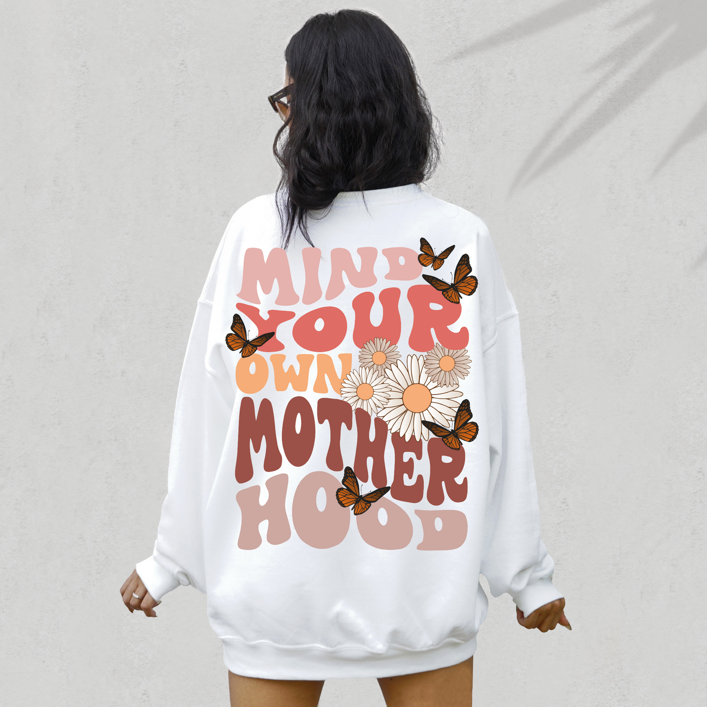 Mind Your Own Motherhood SVG PNG | Mother's Day Sublimation | T shirt Design + pocket