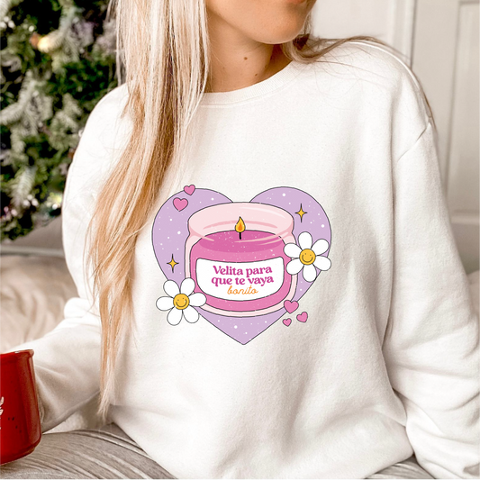 Velita Que Te Vaya Bonito PNG SVG | Spanish Hispanic Sublimation | Latina Tshirt Design