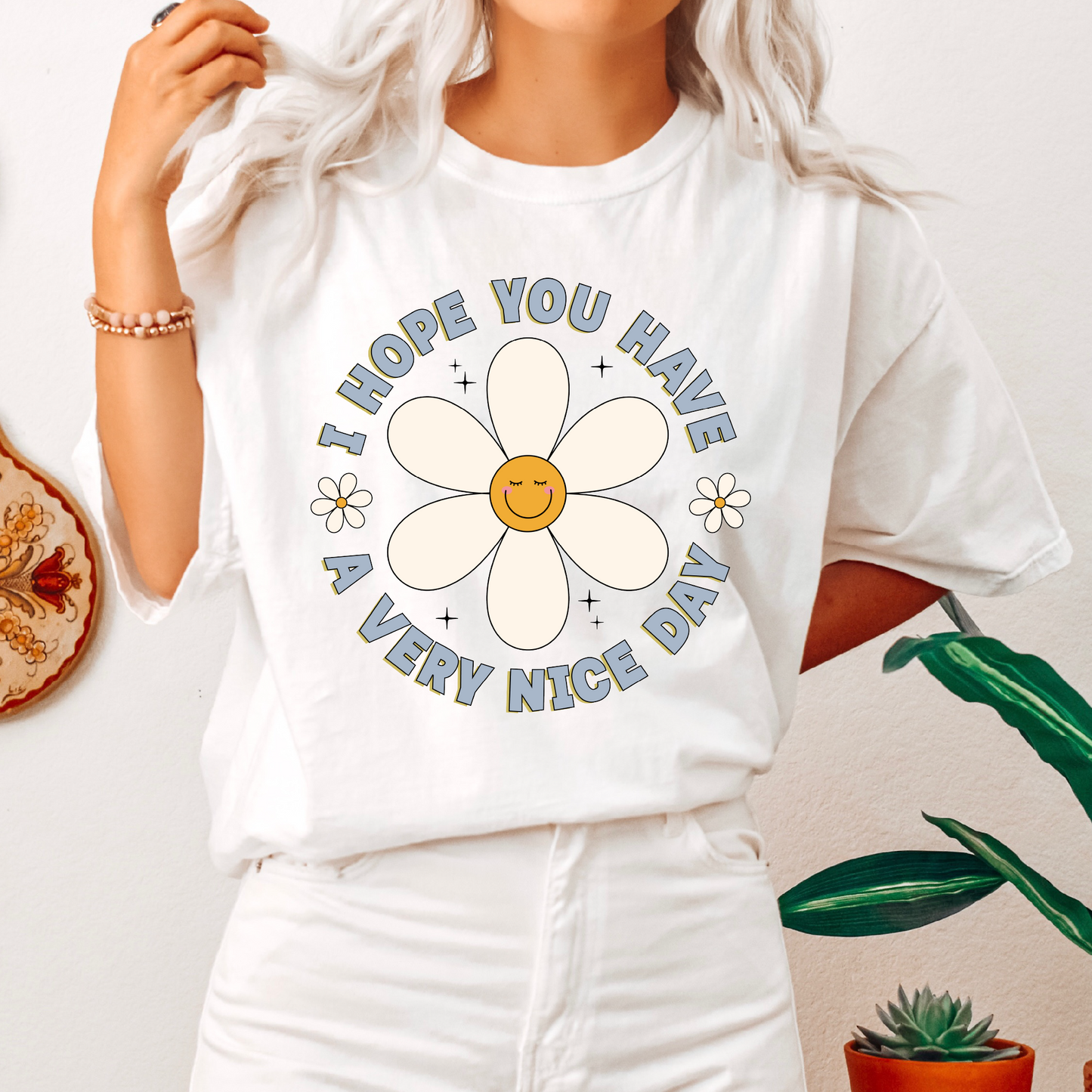 Have a Very Nice Day PNG SVG | Smile Flower Sublimation | Trendy Positive Tshirt Design