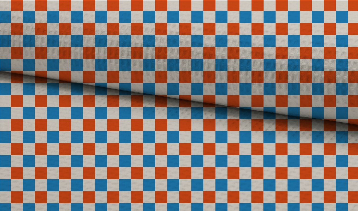 4th of July Seamless Pattern, Checkerboard Repeat Pattern for Fabric Sublimation