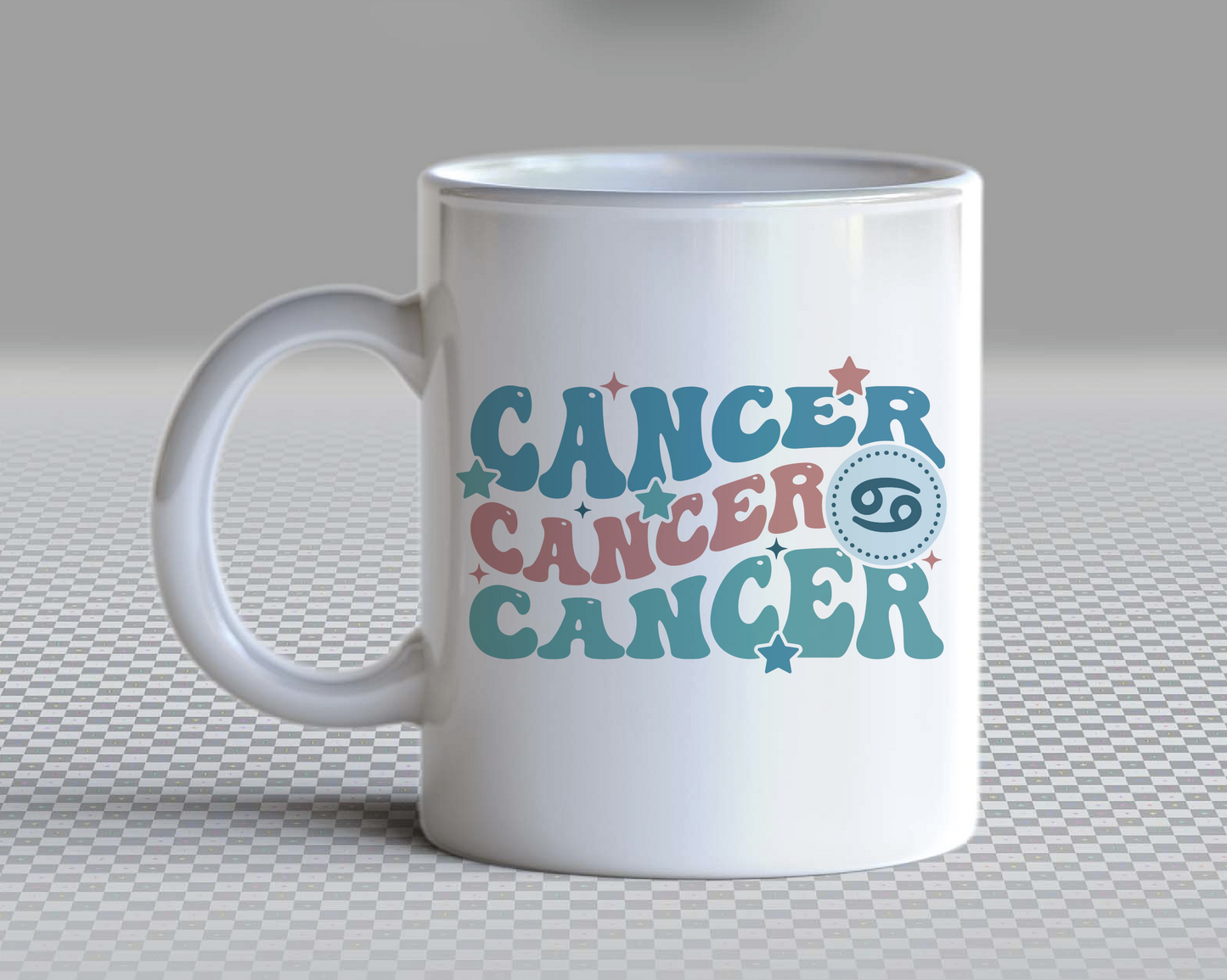 Cancer SVG PNG | Zodiac Sublimation | Retro Vintage Cancer | T shirt Design Cut file