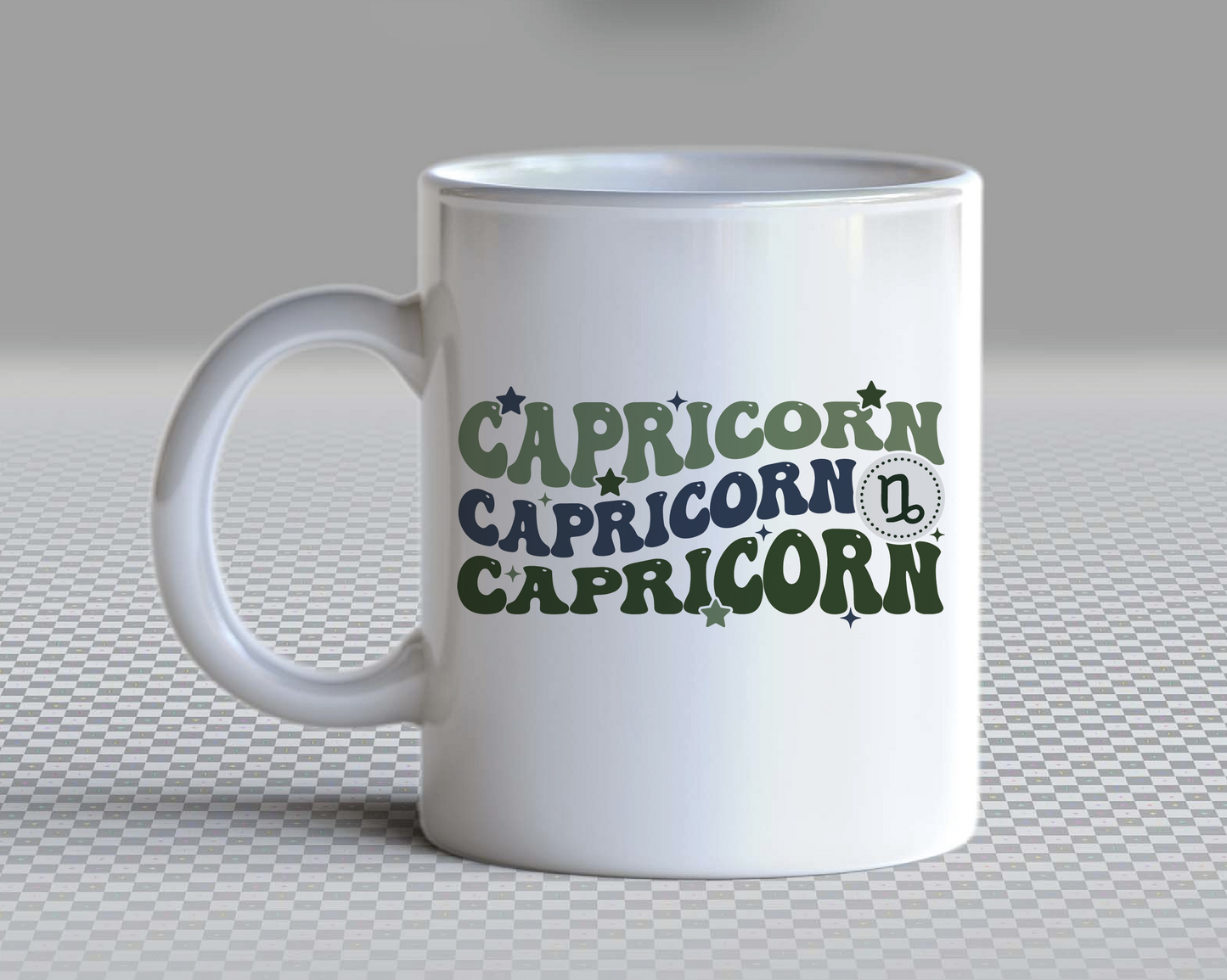 Capricorn SVG PNG | Zodiac Sublimation | Retro Vintage Capricorn | T shirt Design Cut file