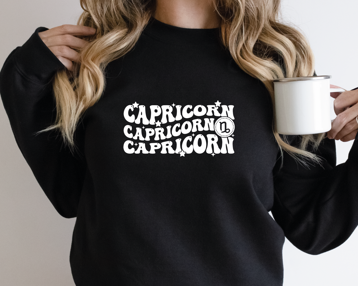 Capricorn SVG PNG | Zodiac Sublimation | Retro Vintage Capricorn | T shirt Design Cut file