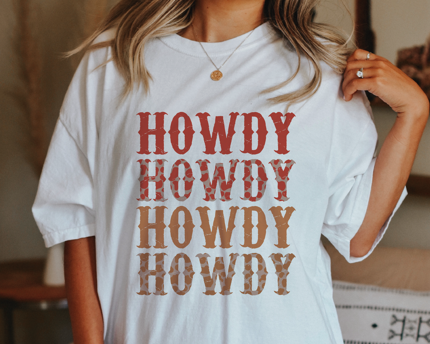 Howdy SVG PNG | Western Sublimation | Retro Cowgirl | T shirt Design Cut file