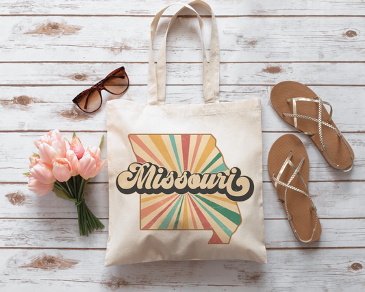 Missouri PNG | Vintage Missouri State Sublimation | Retro Distressed T shirt Design