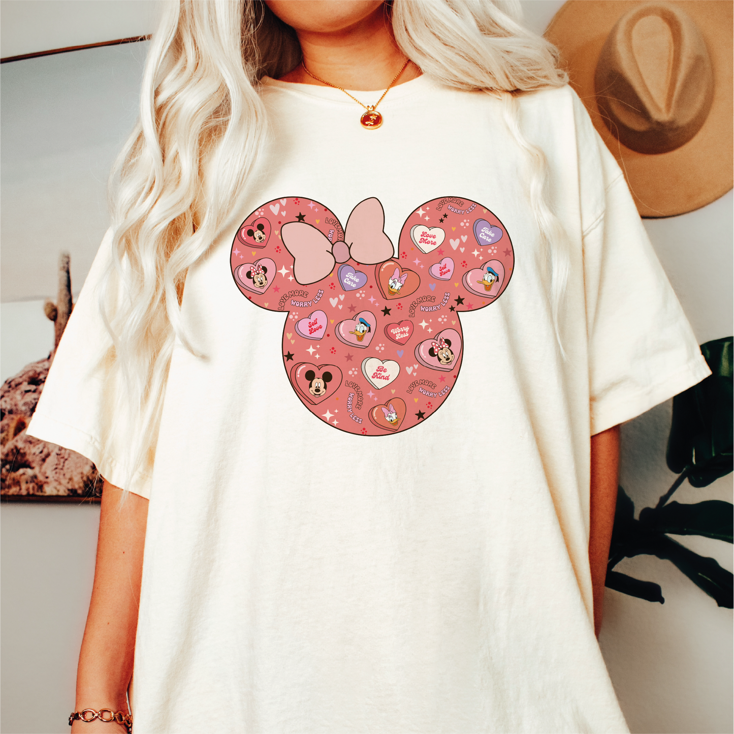 Valentines Mouse Ears PNG SVG, Magical Valentine Sublimation | Retro T shirt Design