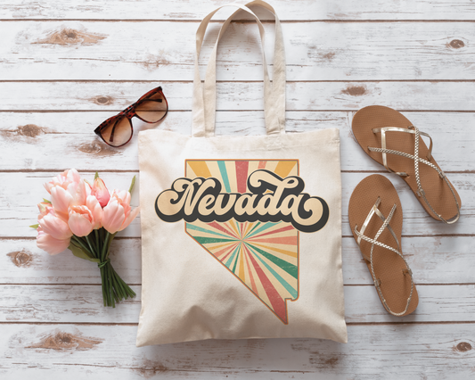 Nevada PNG | Vintage Nevada State Sublimation | Retro Distressed T shirt Design