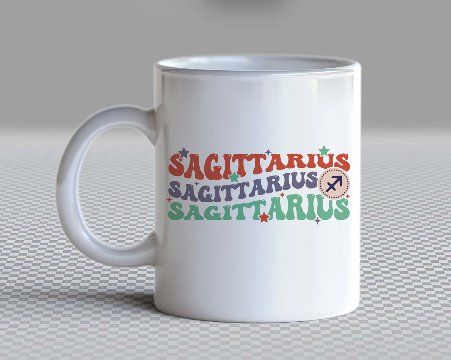 Sagittarius SVG PNG | Zodiac Sublimation | Retro Vintage Sagittarius | T shirt Design Cut file