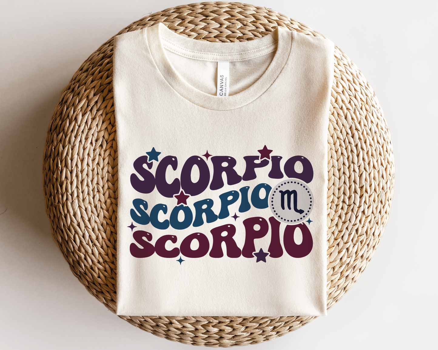 Scorpio SVG PNG | Zodiac Sublimation | Retro Vintage Scorpio | T shirt Design Cut file