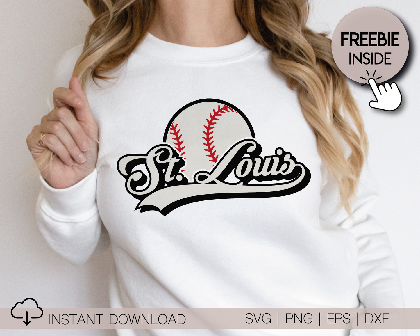 St. Louis Baseball SVG PNG | Retro Sublimation | St. Louis Baseball Fan T shirt Design Cut file