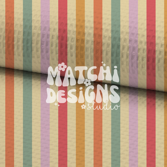 Summer Stripes Seamless Pattern, Colorful Repeat Pattern for Fabric Sublimation