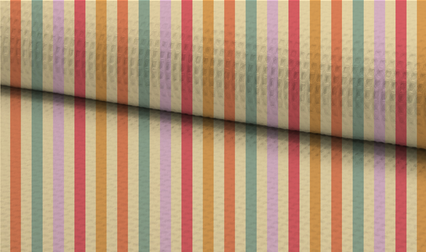 Summer Stripes Seamless Pattern, Colorful Repeat Pattern for Fabric Sublimation