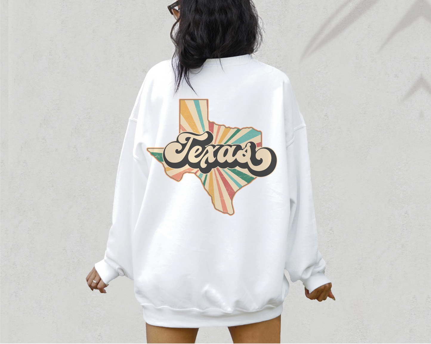 Texas PNG | Vintage Texas State Sublimation | Retro Distressed T shirt Design