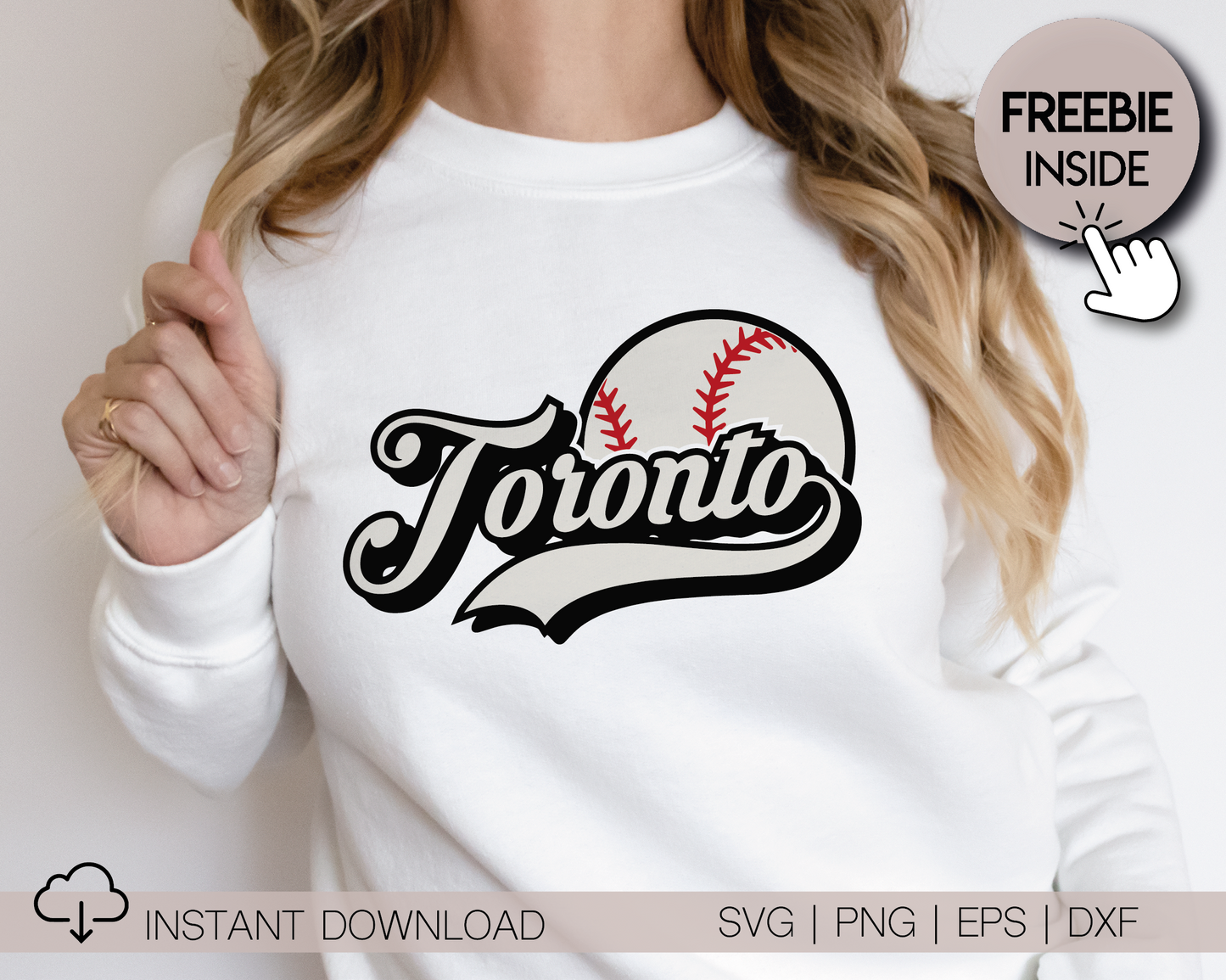 Toronto Baseball SVG PNG | Retro Sublimation | Toronto Baseball Fan T shirt Design Cut file