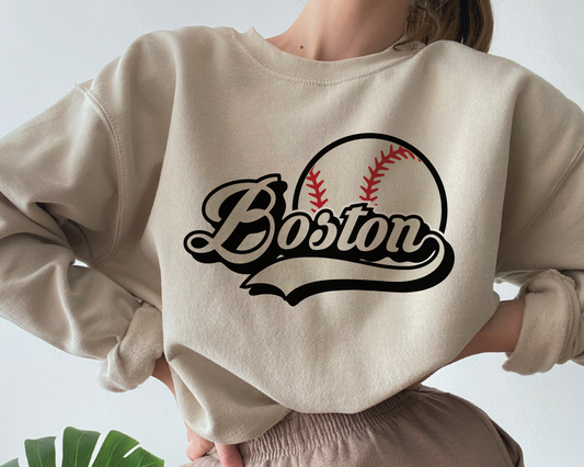 Boston Baseball SVG PNG | Retro Sublimation | Boston Baseball Fan T shirt Design Cut file