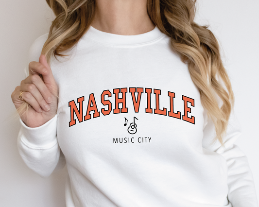 Nashville SVG PNG | Music City Cut File | Vacation T shirt Design Sublimation
