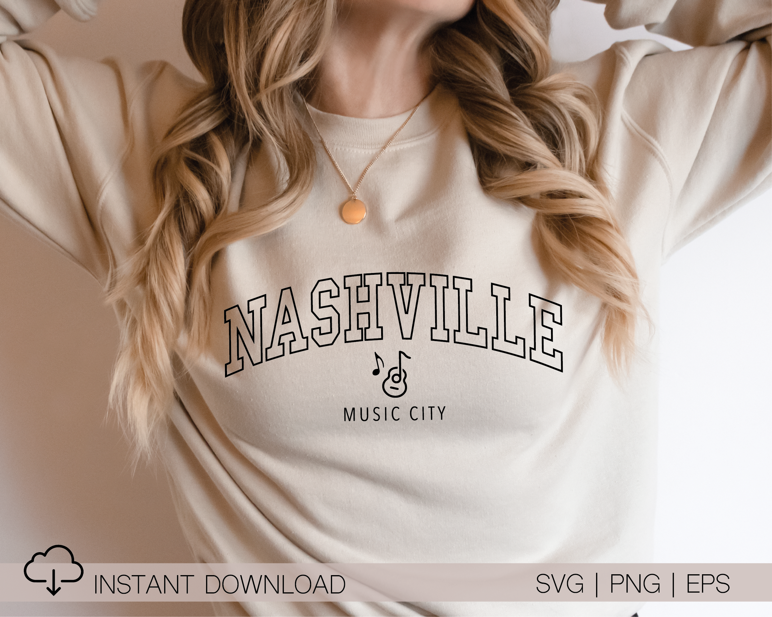 Looking Pretty Music City PNG Nashville Shirt Wavy Design Pink -  Norway