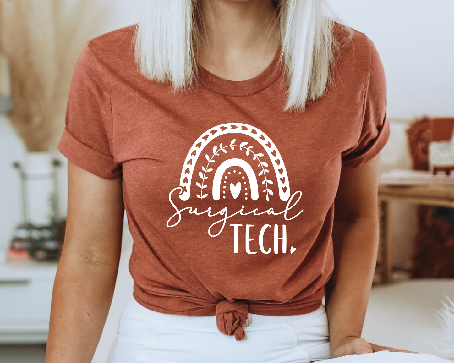 Surgical Tech SVG PNG | Rainbow Sublimation | Surgeon Healthcare T shirt Design Cut file