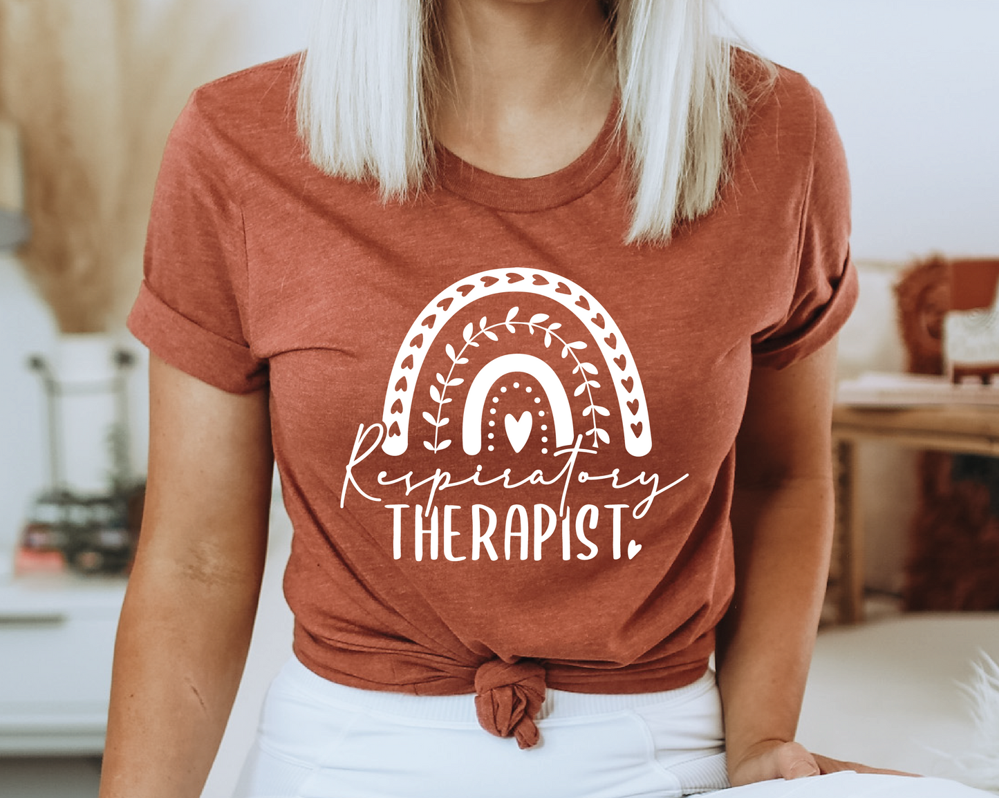Respiratory Therapist SVG PNG | RT Rainbow Sublimation | Therapy T shirt Design Cut file