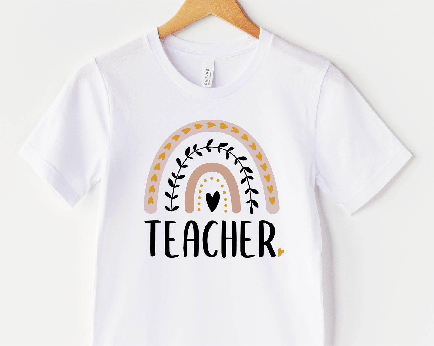 Teacher SVG PNG | Rainbow Sublimation | School Teacher Life T shirt Design Cut file