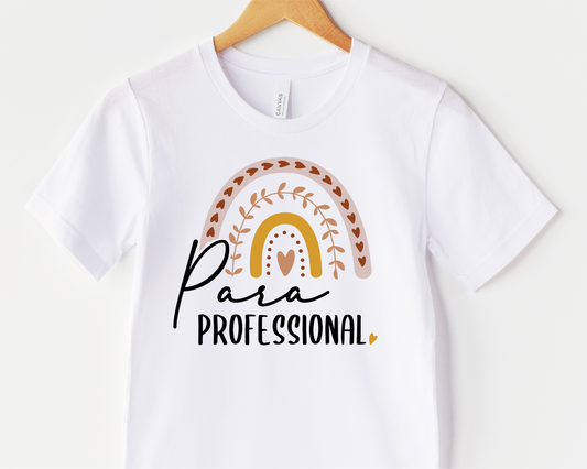 Para Profissional SVG PNG | Rainbow Sublimation | Para Life | Teacher T shirt Design Cut file
