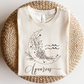 Aquarius SVG PNG | Zodiac | Aquarius Girl Woman | Floral Moon | T shirt Design Cut file