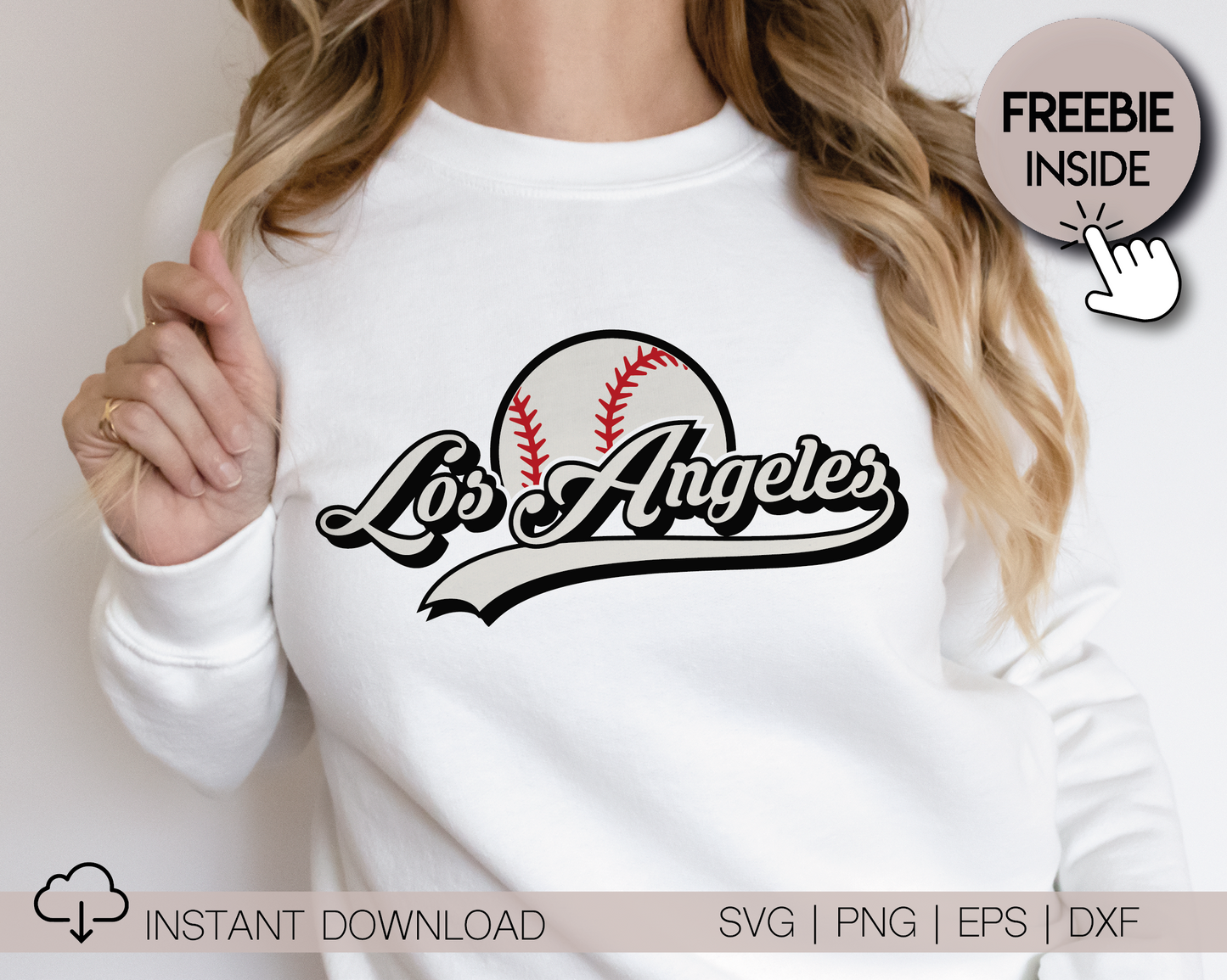 Los Angeles Baseball SVG PNG | Retro Sublimation | Los Angeles Baseball Fan T shirt Design Cut file