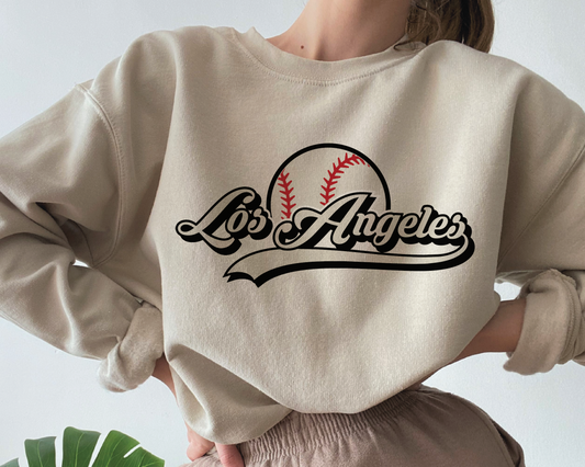 Los Angeles Baseball SVG PNG | Retro Sublimation | Los Angeles Baseball Fan T shirt Design Cut file