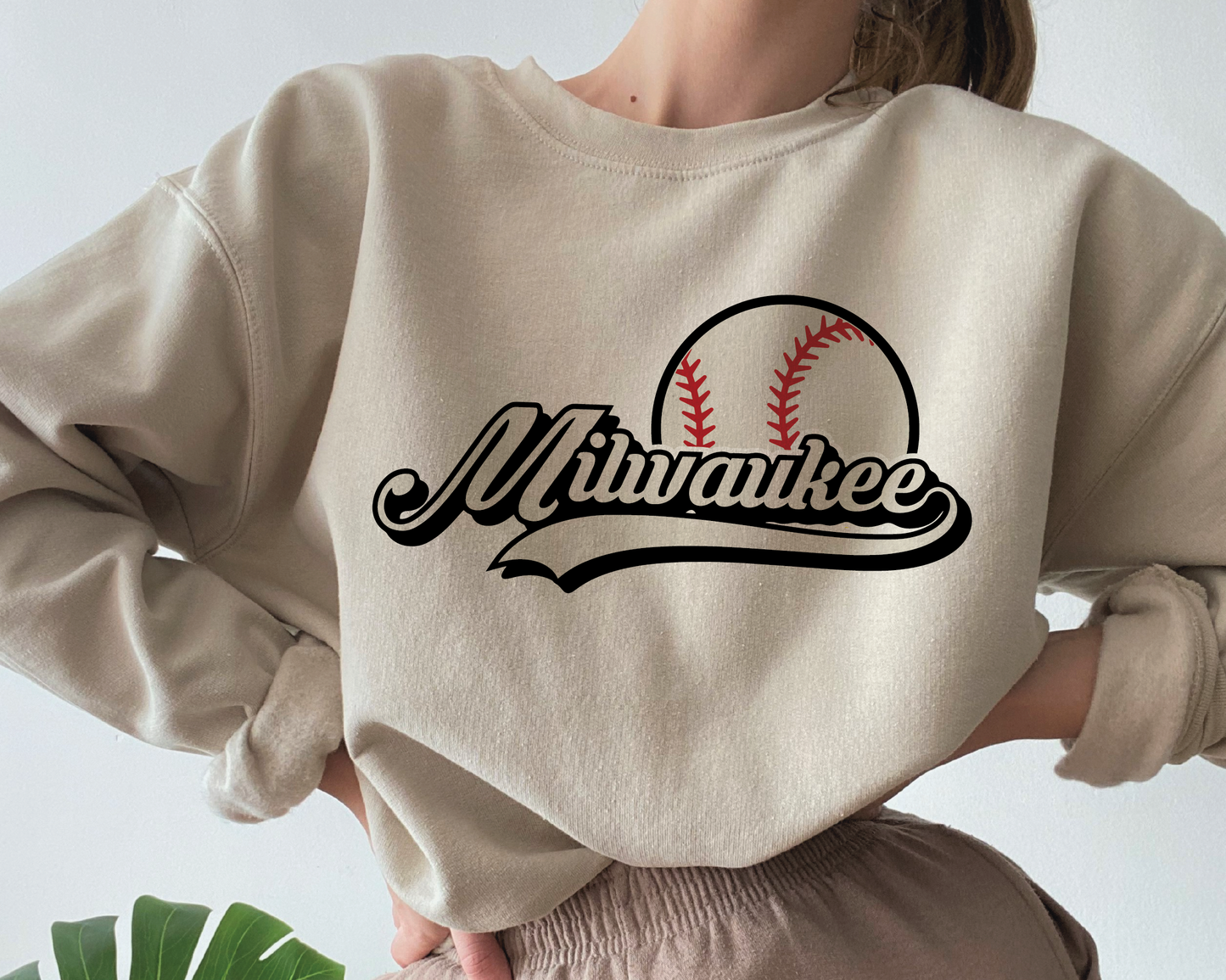 Milwaukee Baseball SVG PNG | Retro Sublimation | Milwaukee Baseball Fan T shirt Design Cut file