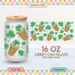 Lucky Coffee | St. Patricks Day 16oz Cup Wrap PNG SVG